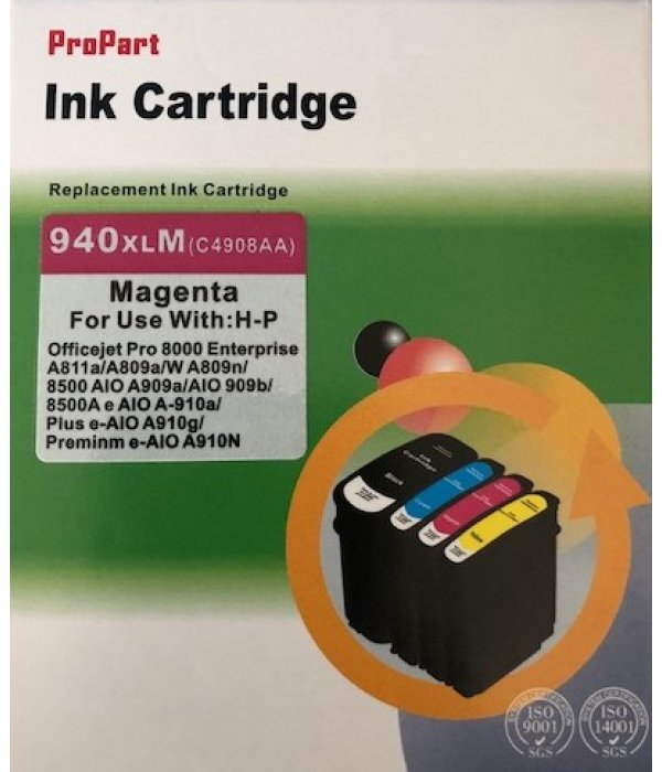 Tinteiro HP 940 (Magenta)